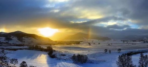 华北最美冬季来了 东北童话小镇初雪美到极致