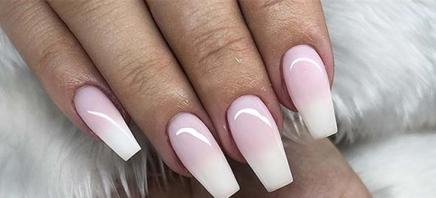 穿粉色和白色Ombre指甲的21种方法